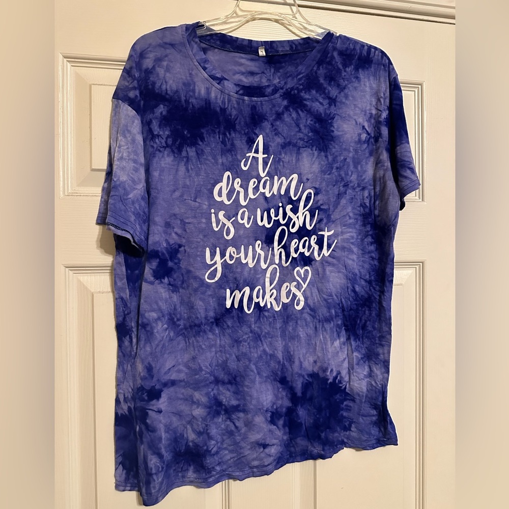 Tie-Dye Disney-inspired T-shirt Large